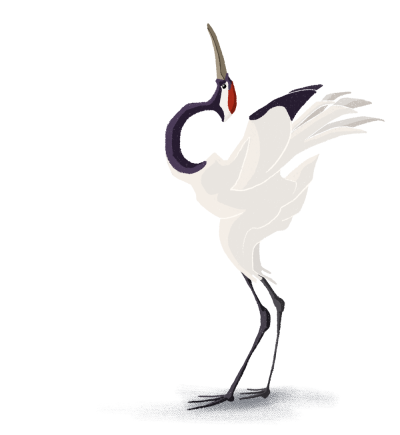 Журавль из Геншина