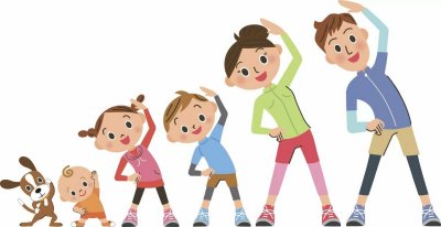 Спортивные дети мультяшные