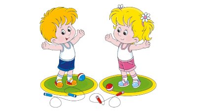 Зарядка для дошкольников в картинках