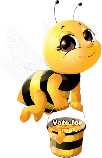 Пчела с ведерком