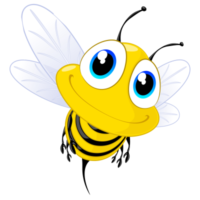 Пчела мультяшная