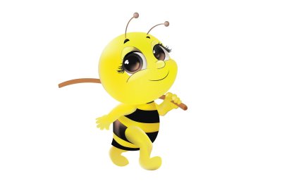 Красивая пчела