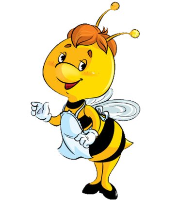 Пчела мультяшная