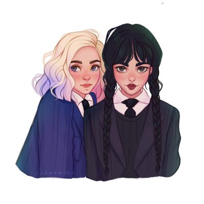 Венсдей и Энид 2022