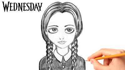 Увенсдей Адамс иллюстрация