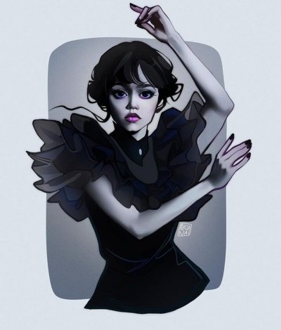 Джена Ортега Уэнсдей