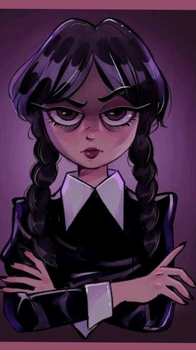 Уэнздей Аддамс аниме 2022