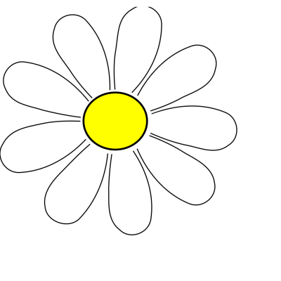 Ромашки для вырезания