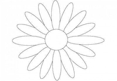 Ромашки для вырезания