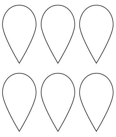 Лепесток ромашки рисунок