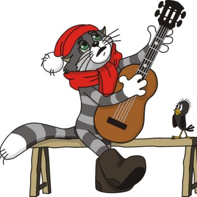 Кот Матроскин из трое из Простоквашино