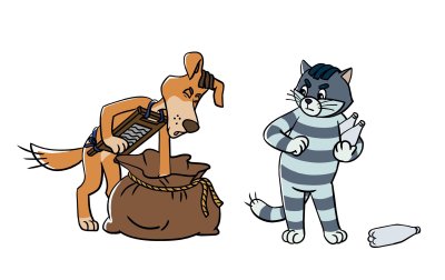 Простоквашино Матроскин и дядя Федор