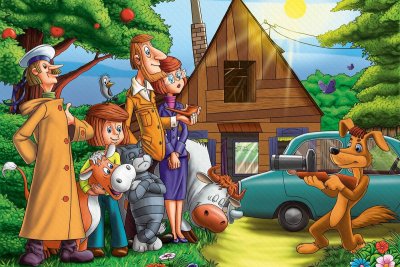 Простоквашино семья дяди Федора