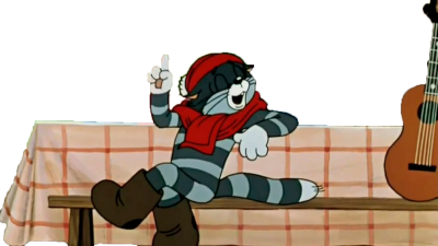 Кот Матроскин из Простоквашино