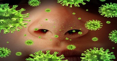 Микробы и бактерии под микроскопом