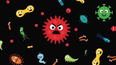 Микробы арт