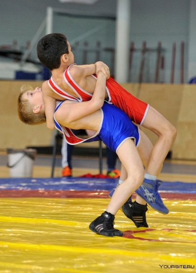 Юные борцы греко-Римского