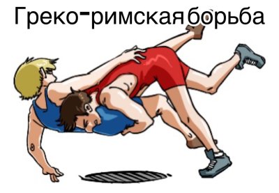 О спорт греко Римская борьба рисунки