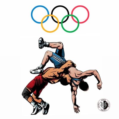 Борьба рисунок