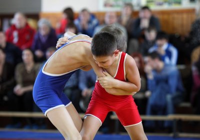 Юные борцы греко-Римского