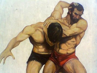 Олимпия атлеты древняя Греция