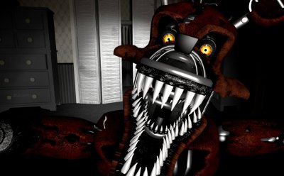 FNAF 4 Nightmare Foxy