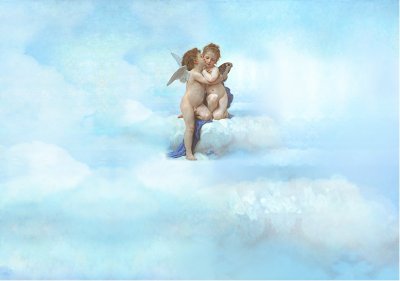 Ангелочек на облаке