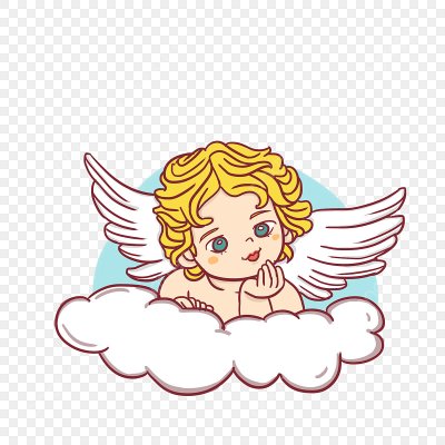 Векторные изображения ангелов