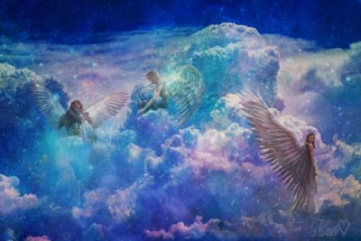 Ангел в небе