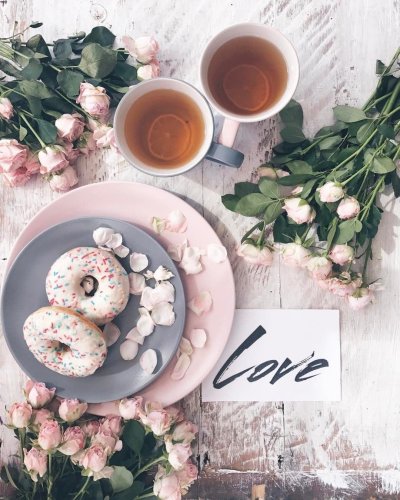 Стильные пожелания с добрым утром