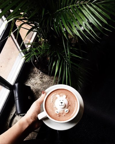 Красивый кофе