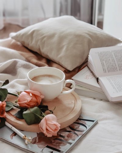 Чашечка кофе в постель