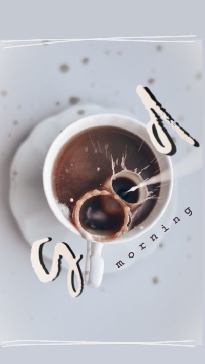 Доброе утро для инстаграмма сторис