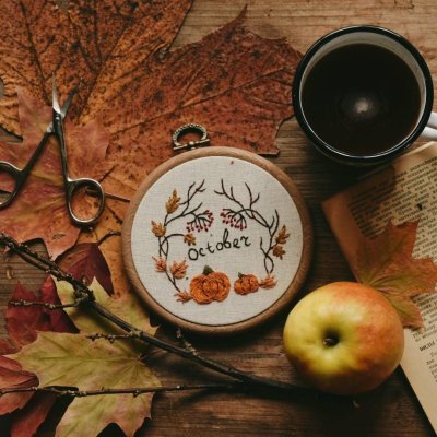 Утро осень Эстетика