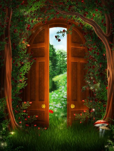 Сказочная дверь