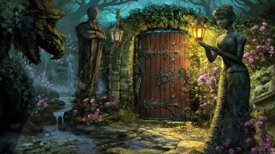 Сказочная дверь
