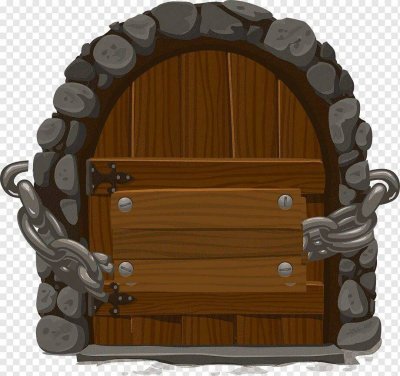 Дверь мультяшная