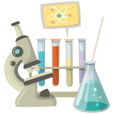 Лабораторные исследования фон прозрачный