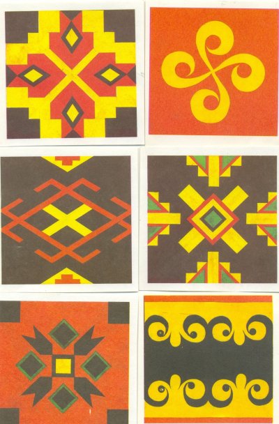 Национальный узор Татаров