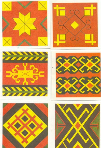 Башкирский узор Кускар