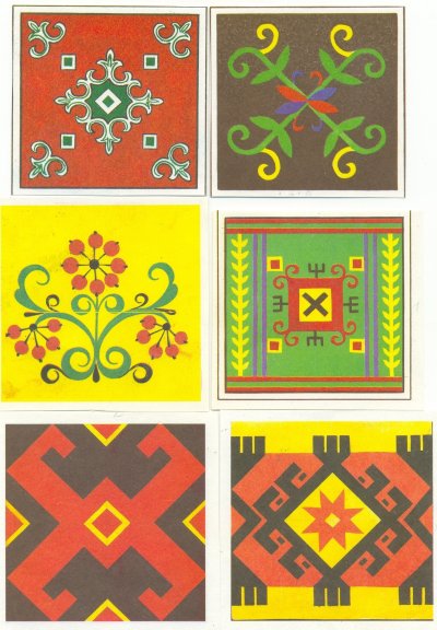 Башкирский орнамент Кускар