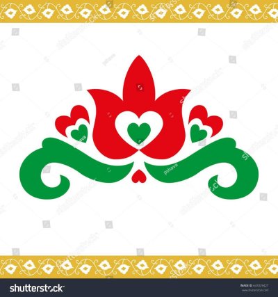 Татарский национальный узор