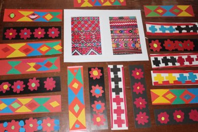 Геометрический орнамент в полосе