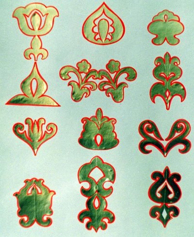 Кускар элемент башкирского орнамента