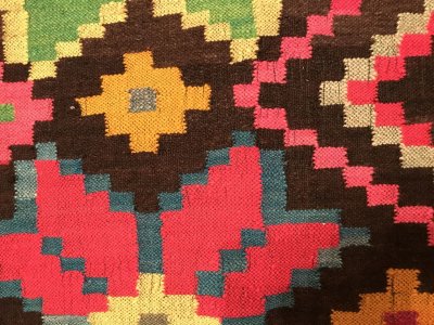 Башкирский Палас с орнаментом