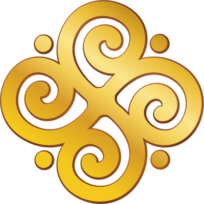 Осетинский орнамент солярный