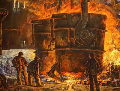 Живопись Магнитогорский металлургический комбинат