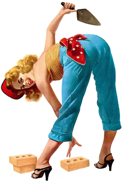 Веселая женщина