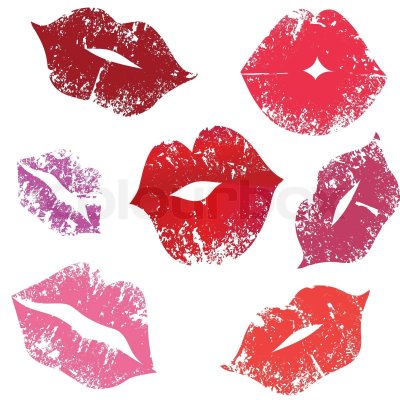 Поцелуйчики на бумаге