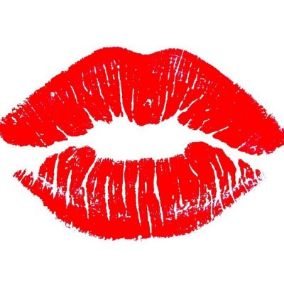 Поцелуй отпечаток губ